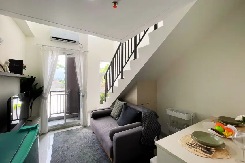Layout Living Area Studio Loft